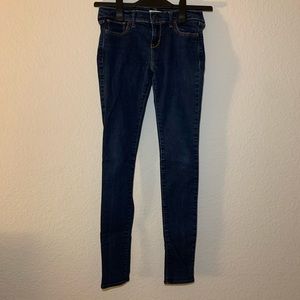 Abercrombie Kids Dark Medium Blue Skinny Jeans